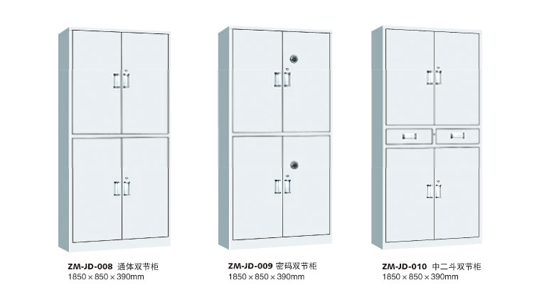 鋼制文件柜文件柜-保險(xiǎn)柜-器械柜-雙節(jié)柜